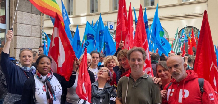 Sciopero di infermieri, fisioterapisti, educatori, Asa e Oss per il contratto Uneba. Bus da Bergamo per la manifestazione di Milano